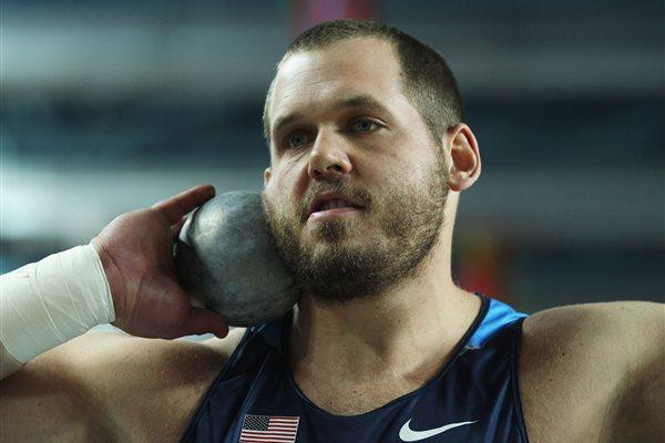Ryan Whiting of the United States competes in the Men's Shot Put Final during day one - WIC Istanbul (Getty Images)