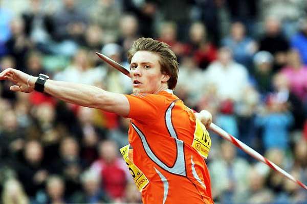 Olympic champion Andreas Thorkildsen - 91.59m - in Oslo 2006 (Getty Images)