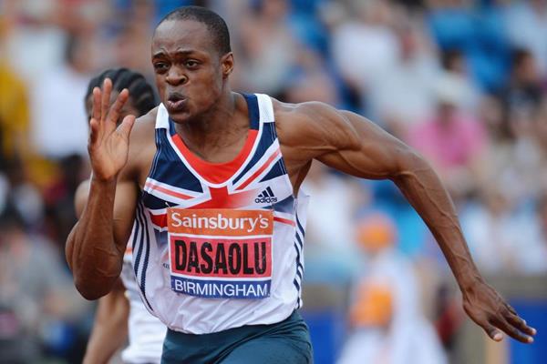 James Dasaolu at the British Championships (Getty Images)