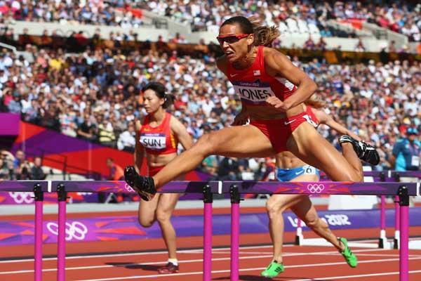 American 100 metre hurdler Lolo Jones (Getty images)