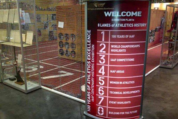 Welcome - IAAF Centenary Historic Exhibition (Chris Turner / IAAF)