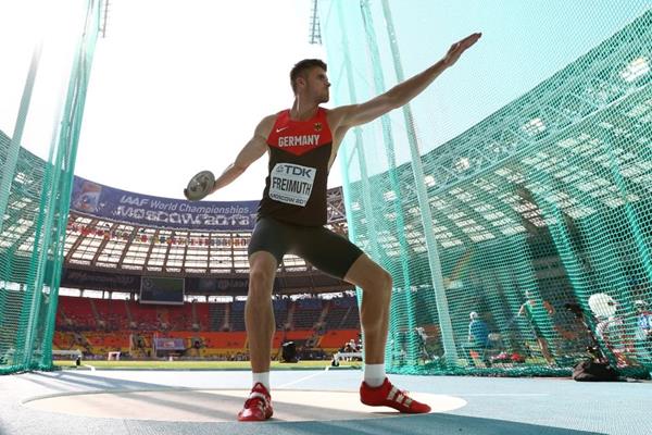 Rico Freimuth in the mens Decathlon at the IAAF World Athletics Championships Moscow 2013 (Getty Images)
