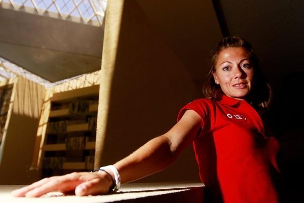 Maria Vasco of Spain at the IAAF Press Conference in Chihuahua (Getty Images)