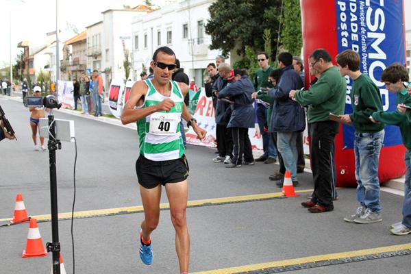 Portugal's João Vieira wins the men's 20km race walk in Rio Maior (Rui Correia/Samuel Valerio)