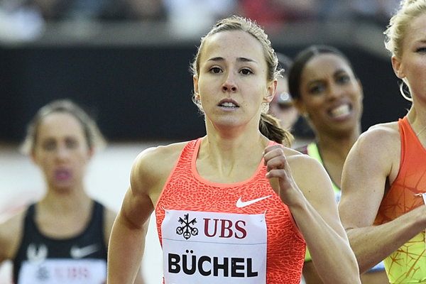 Selina Buchel on her way to winning the 800m (Getty Images)