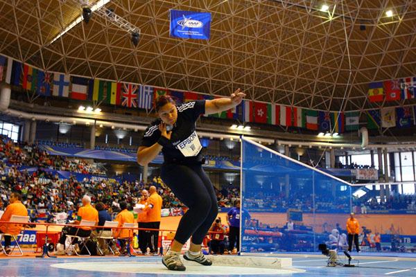 Valerie Vili in the women's shot (Getty Images)