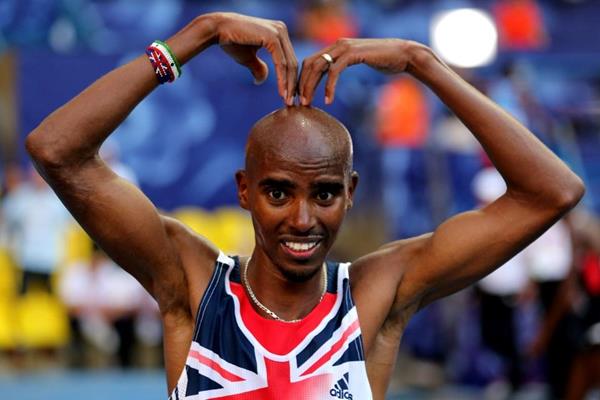 Mo Farah at the IAAF World Athletics Championships Moscow 2013 (Getty Images)