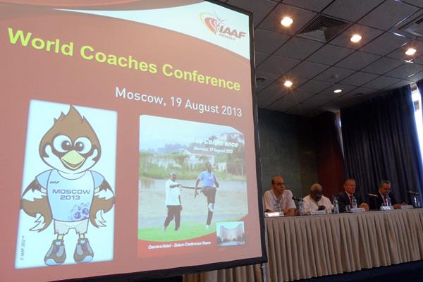 Opening of 2nd IAAF World Coaches’ Conference in Moscow (IAAF)