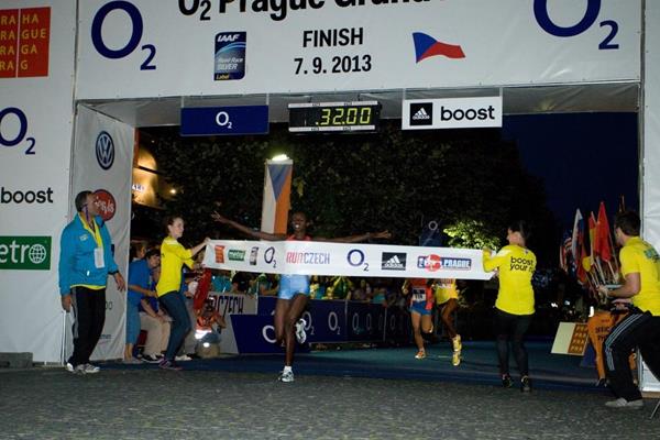 Josephine Jepkoech, winner of the women's 10km at the O2 Grand Prix in Prague (O2 Prague Grand Prix)