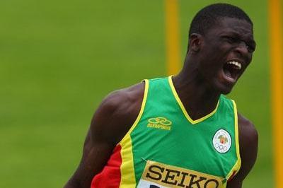 Kirani James of Grenada wins the Boys' 200m final (Getty Images)