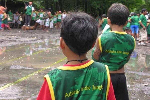 Athletics in the Jungle in the Amazon region of Brazil (Nick Davies)