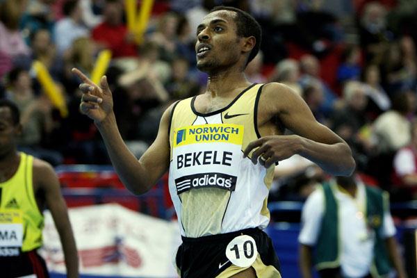 World 2 Mile best for Kenenisa Bekele in Birmingham (Getty Images)