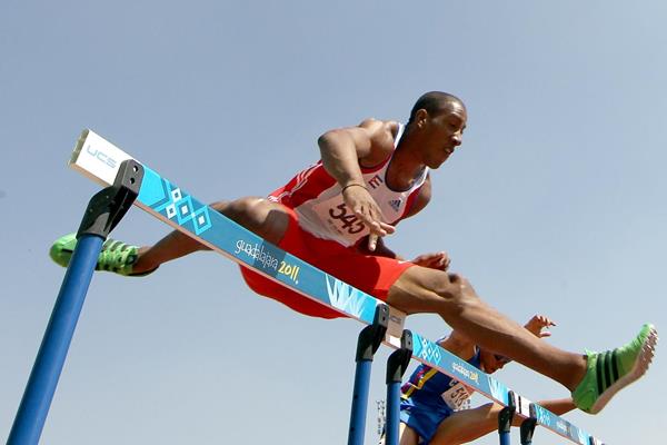 Cuban sprint hurdler Orlando Ortega (Getty Images)