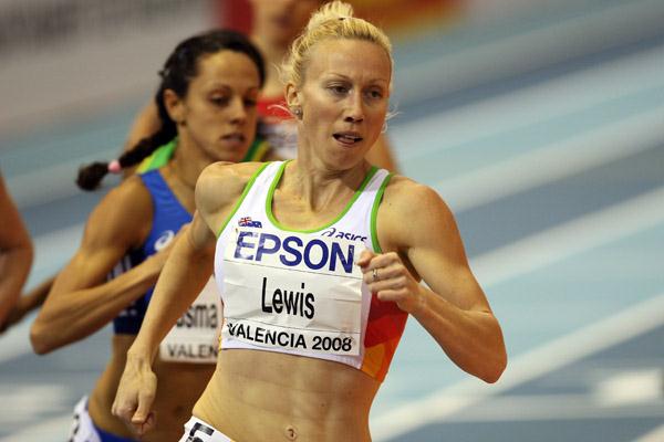 Tamsyn Lewis, the surprise winner of the women's 800m (Getty Images)
