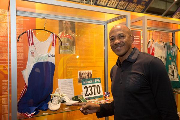 Frank Fredericks - IAAF Centenary Historic Exhibition (IAAF)