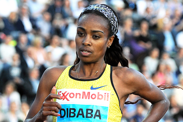 Ethiopian middle-distance runner Genzebe Dibaba (Mark Shearman)