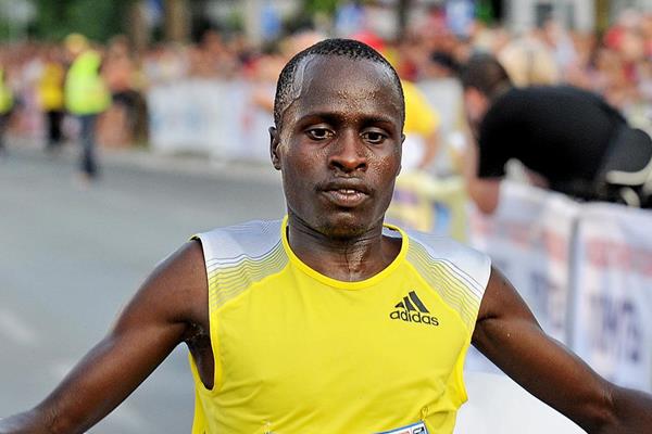 Hillary Kipchumba, winner of the 2013 Vidovdan Road Race (Organisers / Ognjen Plavsic)