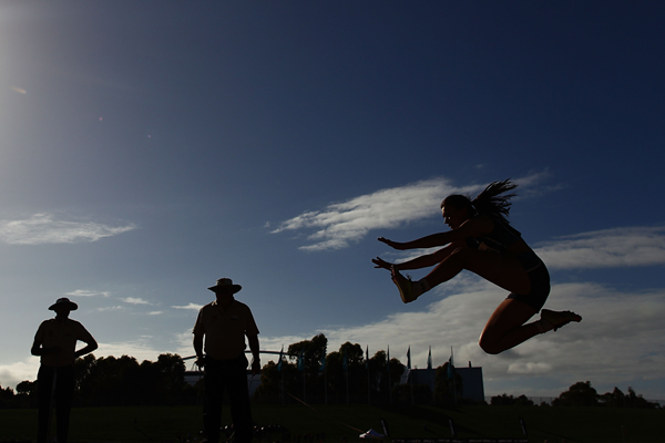 Triple jumper in action (Getty Images)