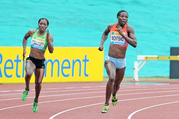 Amantle Montsho takes another good 400m win at the Birmingham Diamond League  (Mark Shearman)