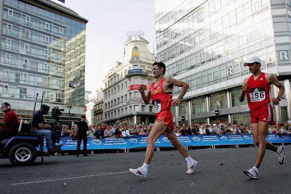 Francisco Javier Fernández en route to his win in La Coruña (Getty Images)