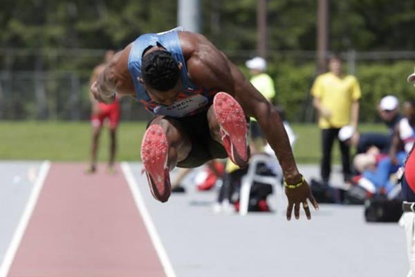 Yordani Garcia in action at the 2014 Pan American Combined Events Cup (Brian Rouble / Stuttered Moments)