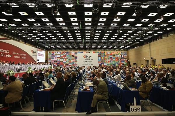 General view of the 1st IAAF World Athletics Forum (Getty Images)