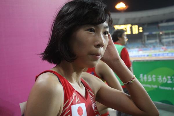 Nana Fujimori at the 2013 Asian Youth Games (David Tarbotton)