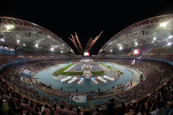 Opening ceremony, World Championships in Daegu 2011 (Getty Images)