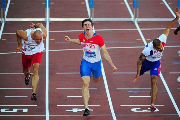 Big day for Sergey Shubenkov in Helsinki (Getty Images)