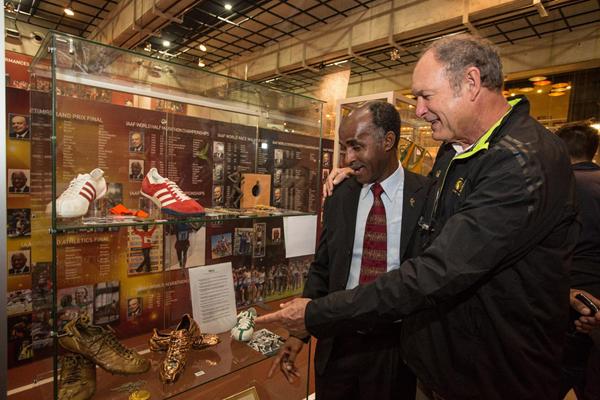Alberto Juantorena and Don Quarrie - IAAF Centenary Historic Exhibition (IAAF)