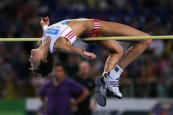 Victory at 2.03m for Blanka Vlasic in Rome (Giancarlo Colombo)