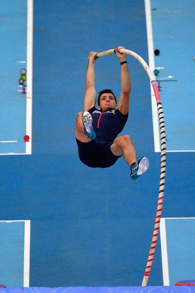 Valentin Lavillenie in the men's Pole Vault at the IAAF World Athletics Championships Moscow 2013 (Getty Images)