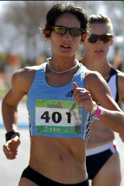 Ines Henriques en route to victory in the Chihuahua 20K (Organisers)