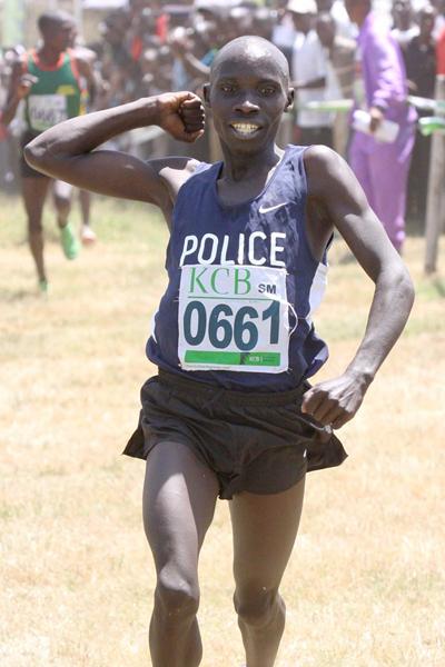 Philemon Rono wins Kenya's World Cross selection race in Nairobi (Stafford Ondego, The Standard)