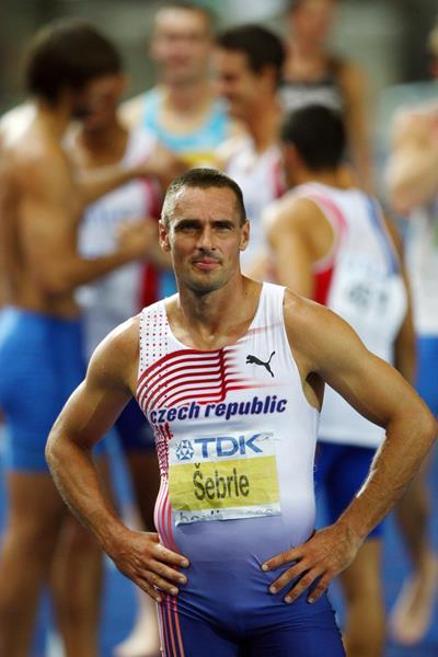 Roman Sebrle at the end of the Decathlon at the 2009 World Championships in Berlin (Getty Images)