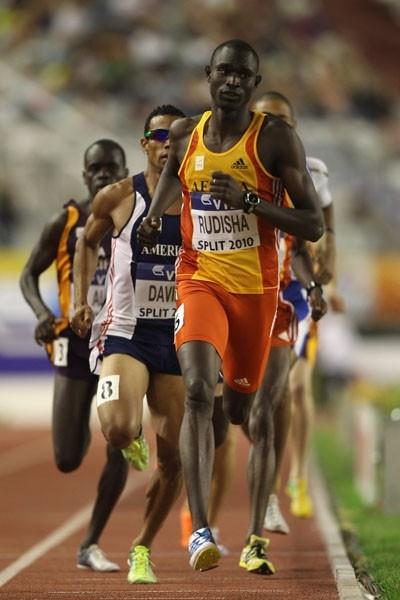 David Rudisha on his way to winning the men's 800m in Split (Getty Images)