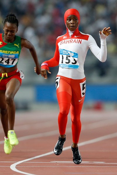 Bahraini sprinter Salwa Eid Naser (Getty Images)