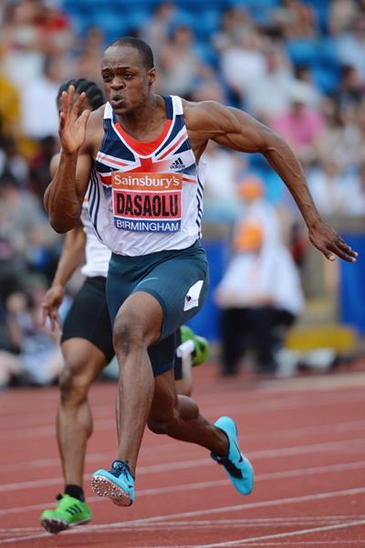 James Dasaolu at the British Championships (Getty Images)