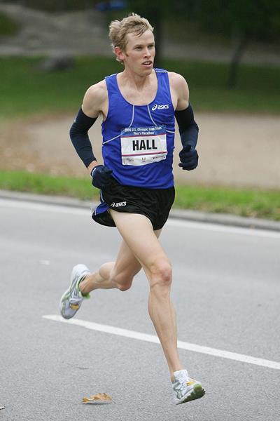Ryan Hall in action in New York in 2007 (Getty Images)