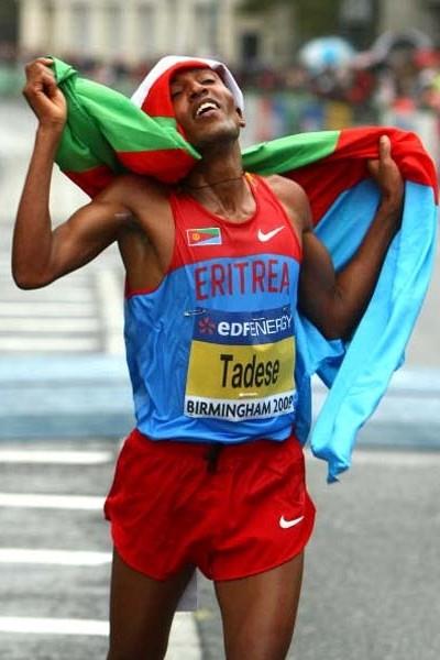 Tadese jubilant after fourth success in Birmingham (Getty Images)