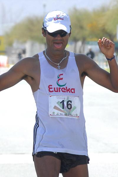 Omar Zepeda, the Chihuahua 50k winner (Chihuahua organisers)