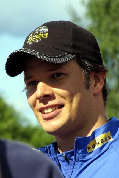 Tero Pitkämäki smiles with delight in Kuortane (Paula Noronen)