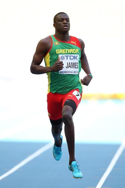 Kirani James in the mens 400m at the IAAF World Athletics Championships Moscow 2013 (Getty Images)