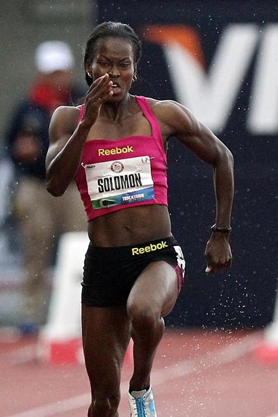 US sprinter Shalonda Solomon (Getty Images)