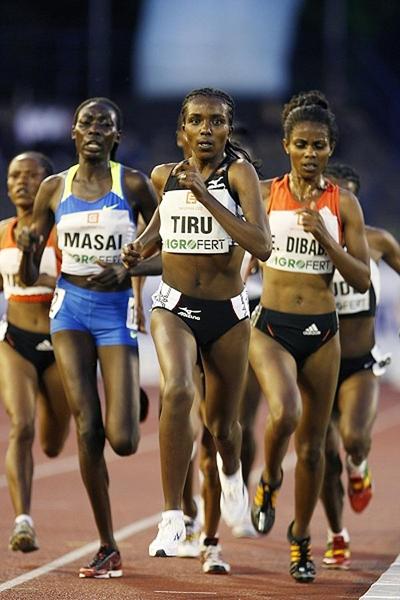 Tirunesh Dibaba in Ostrava (graf.cz)