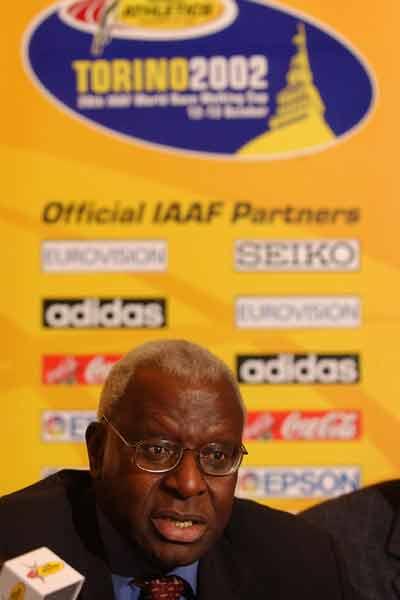 IAAF President Lamine Diack (IAAF)