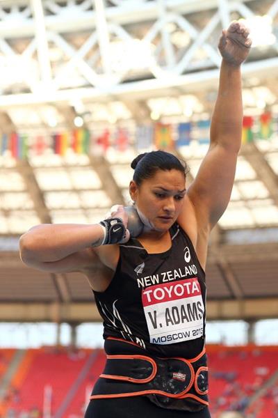Valerie Adams in the womens Shot Put at the IAAF World Athletics Championships Moscow 2013 (Getty Images)