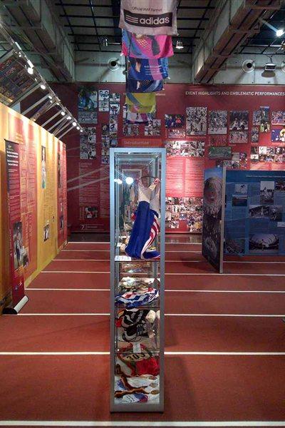 IAAF Centenary Historic Exhibition - end view (Chris Turner / IAAF)