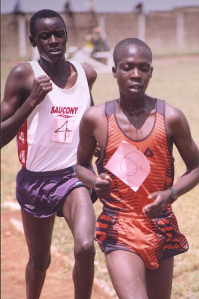 Hosea Macharinyang victorious at the North Rift Championships (David Macharia)