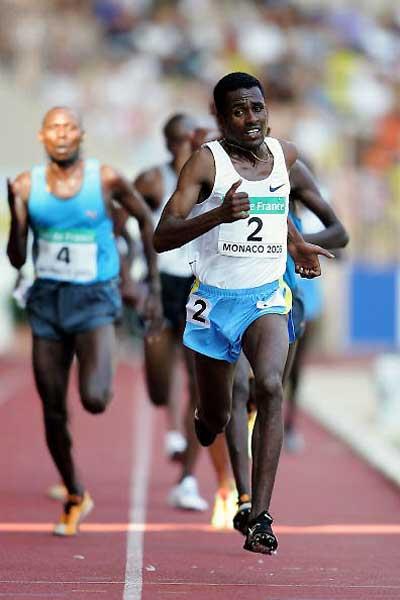 Sileshi Sihine wins the World Athletics Final 5000m (Getty Images)